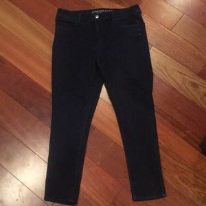 American Eagle Deep Blue Jeggings
